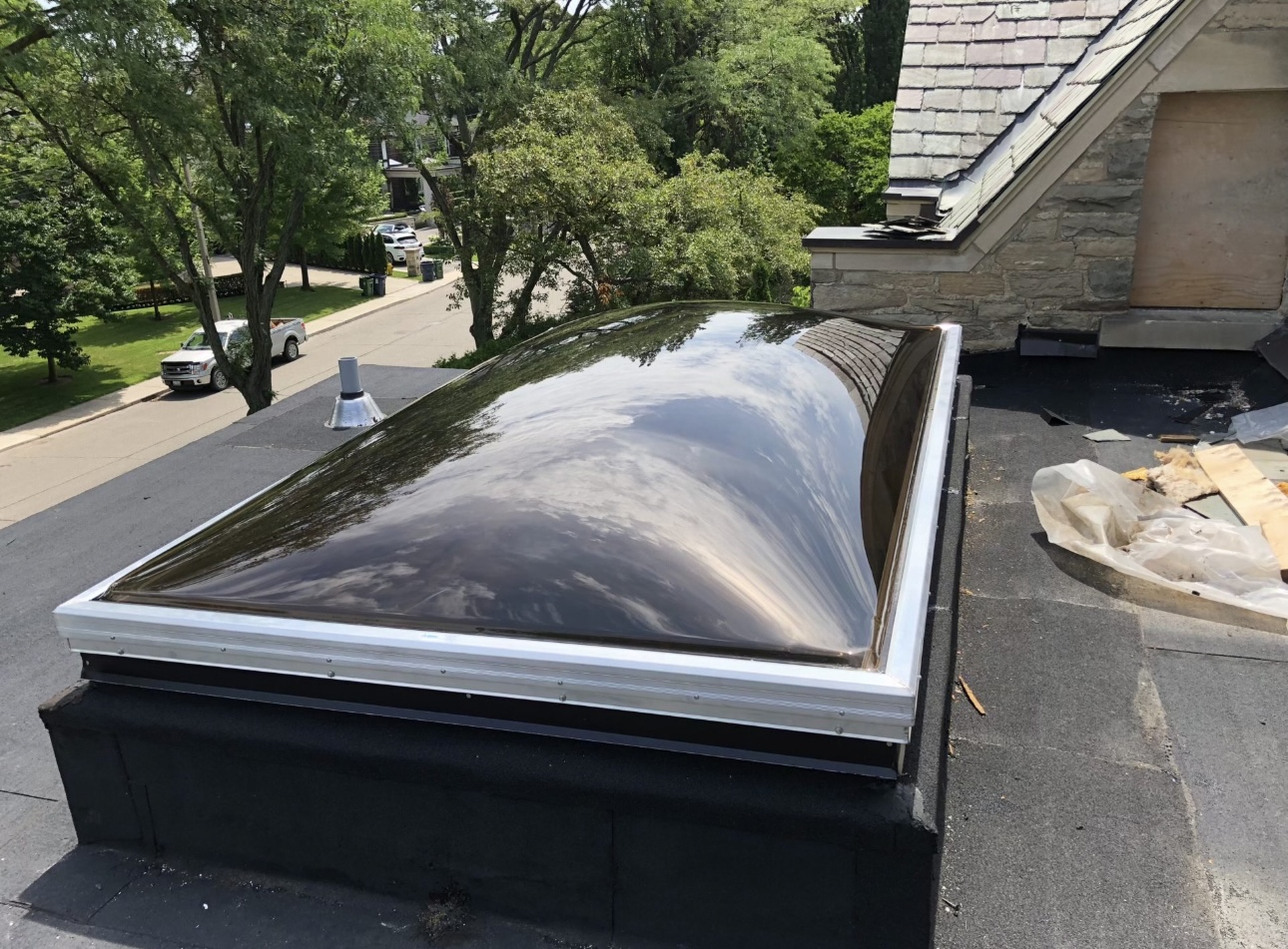 commercial skylight replacement